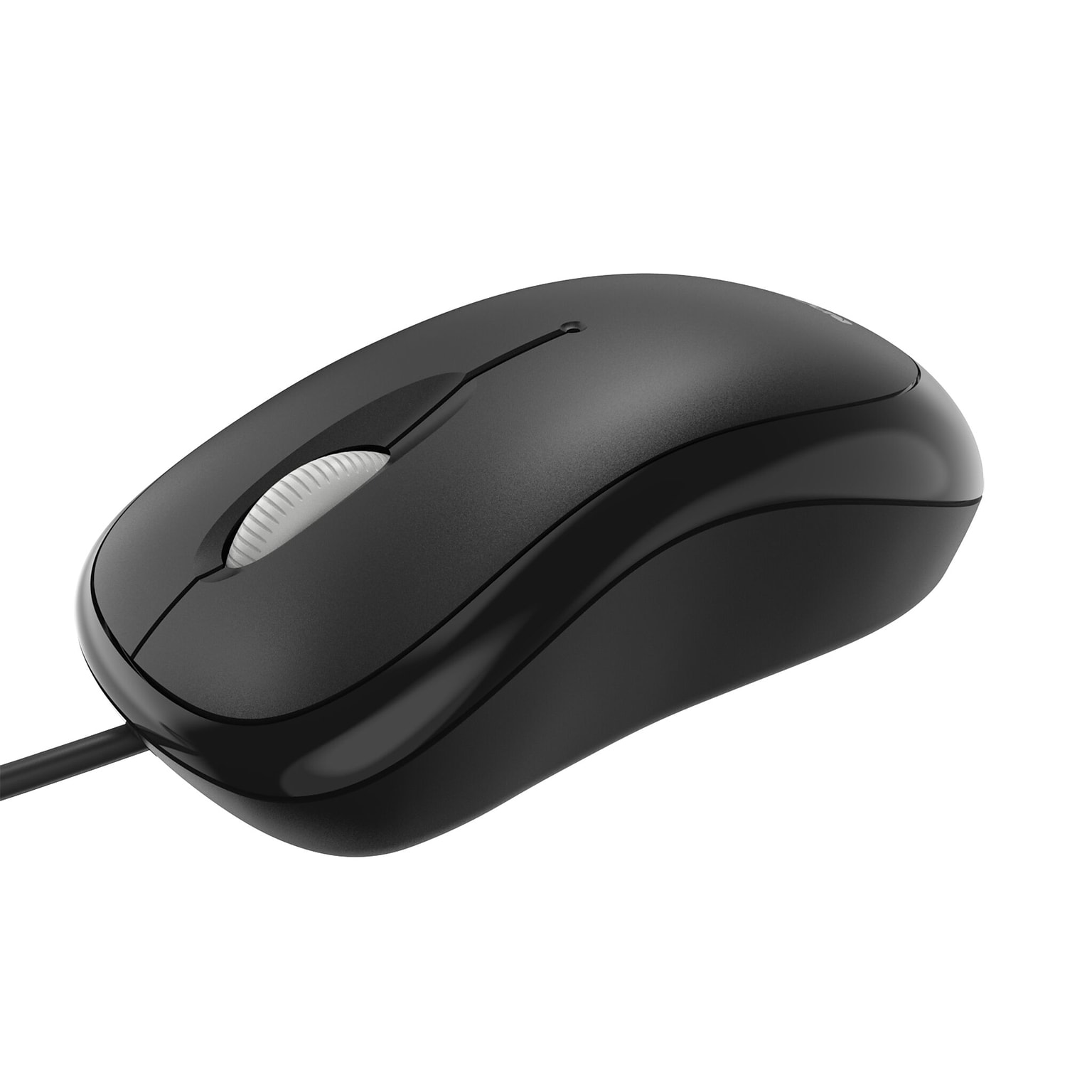 Incase Designed by Microsoft Ambidextrous Optical USB Mouse, Black (P58-00063)