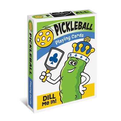 Trend Enterprises Pickleball Playing Cards, Multicolored, 3/Bundle (T-20102-3)