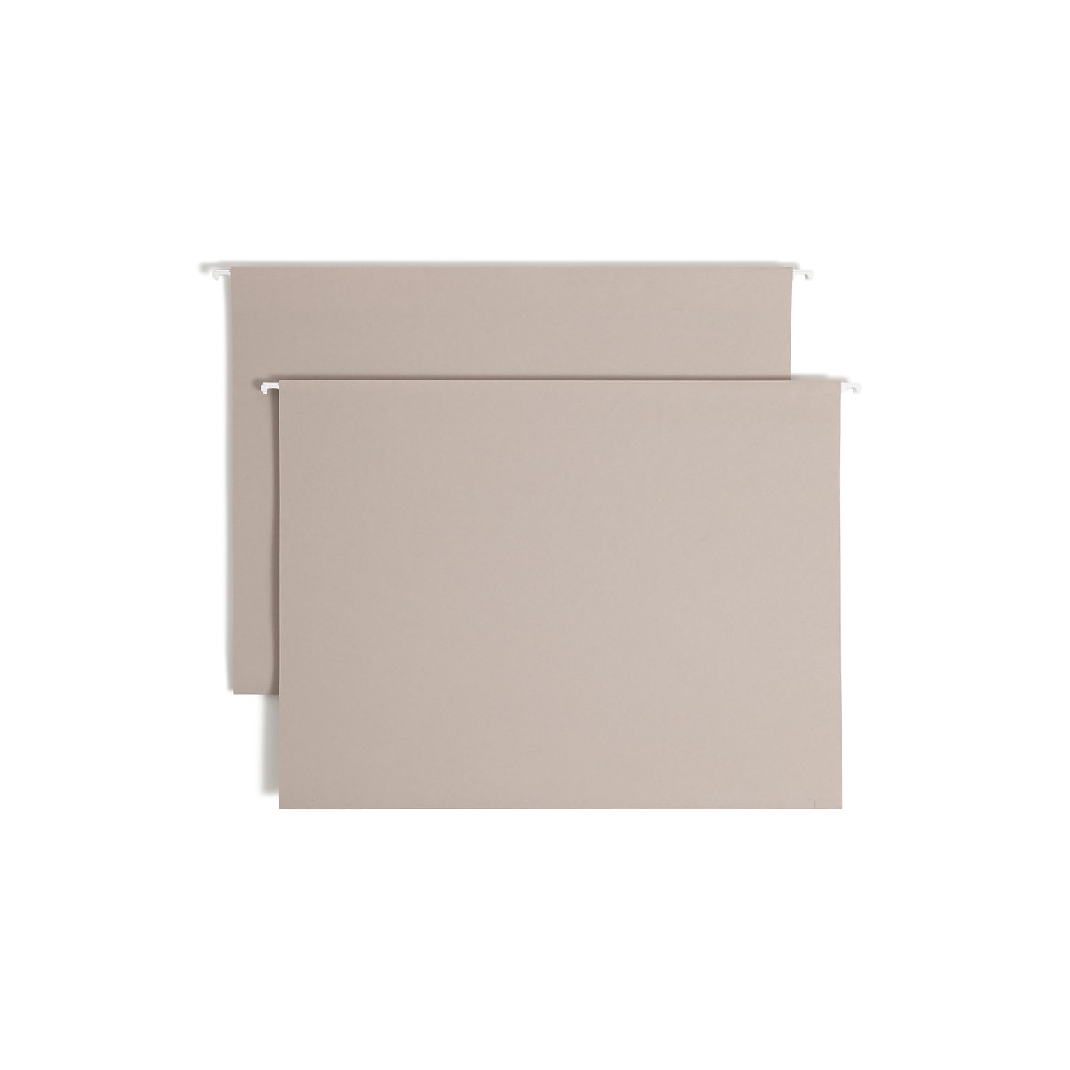 Smead Heavy Duty TUFF Box Bottom Hanging File Folder, 4 Expansion, 1-Tab, Legal Size, Steel Gray, 18/Box (64342)