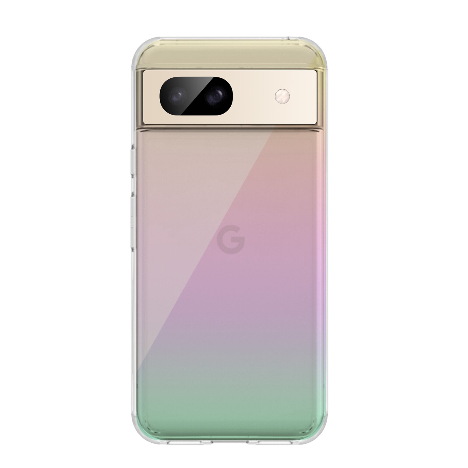 SaharaCase Inspire Series Phone Case for Google Pixel 8a, Shock Absorbing, Transparent Gradient (CP00570)