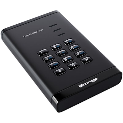 iStorage diskAshur PRO3 2TB 2.5" USB 3.2 Gen 1 Encrypted Portable External Solid State Drive (IS-DAP3-256-SSD-2000)