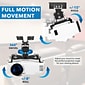 Mount-It! Universal Wall or Ceiling Projector Mount, 44 lb. Load Capacity, Black (MI-604)