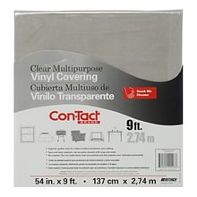 Con-Tact Vinyl Covering, Clear (KIT54C3P20808P)