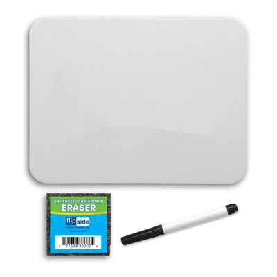 Flipside Magnetic Class Pack Dry-Erase Whiteboard, 9" x 12" (FLP21004)