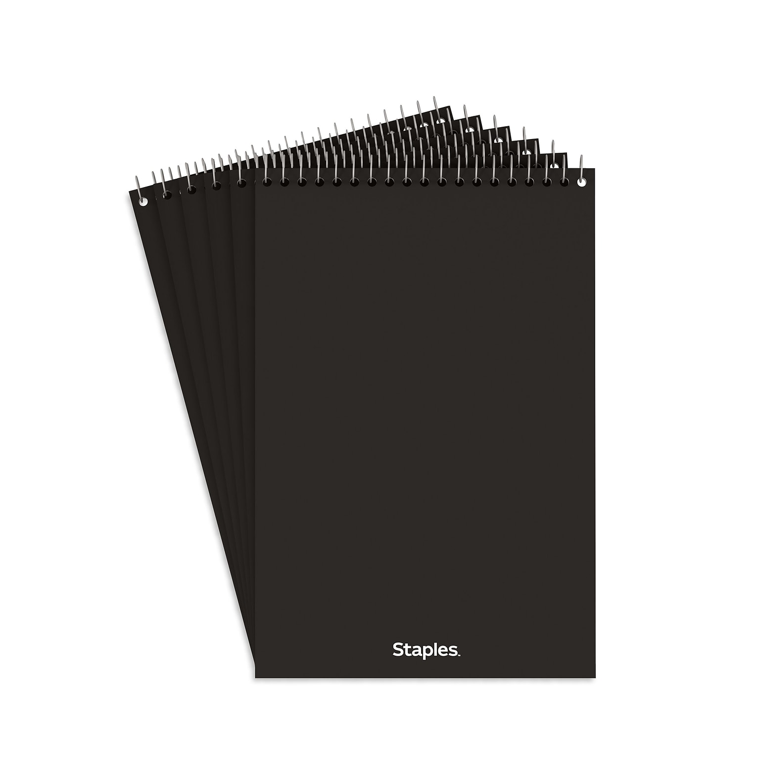 Staples Steno Pads, 6 x 9, Graph Ruled, White, 80 Sheets/Pad, 6 Pads/Pack (ST57352)