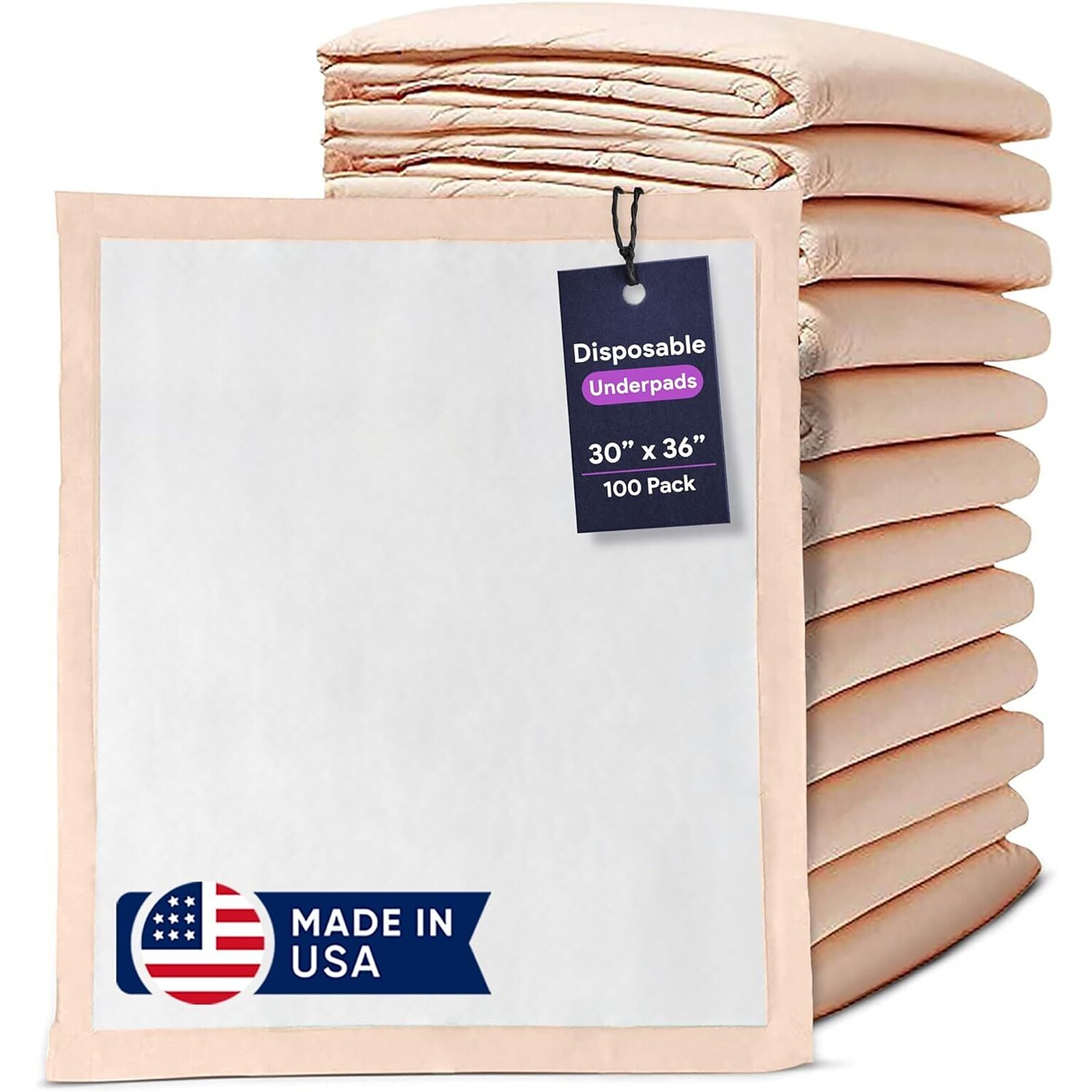 ProHeal Premium Disposable Chucks Underpads, 30 x 36, 100/Pack (PH-UP425H-4A )