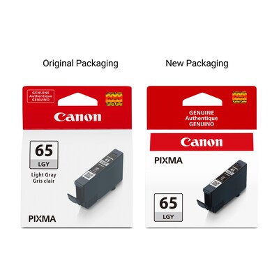 Canon 65 LGY Light Gray Standard Yield Ink Cartridge (4222C002)