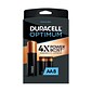 Duracell Optimum AA Alkaline Batteries, 8/Pack (OPT1500B8PRT)