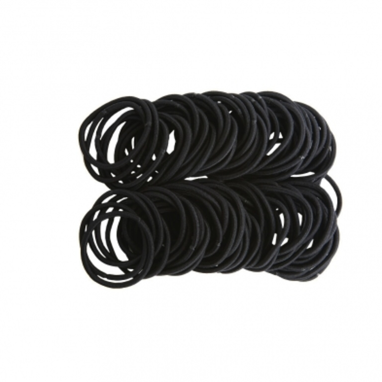 Goody Ouchless Hair Ties, Black, 100/Box (HT100)