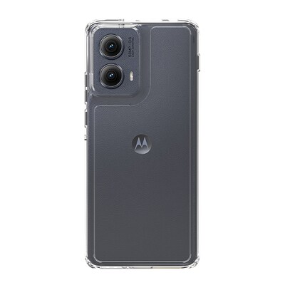 SaharaCase Venture Series Hard Shell Case for Motorola Edge (2024), Clear (CP00616)