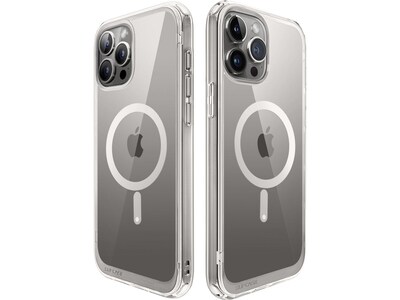 SUPCASE Unicorn Beetle Slim MagSafe Phone Case for iPhone 15 Pro Max, Gray (SUP-iPhone2023Max-6.7-UBMag-Clear)