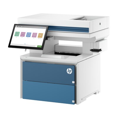 HP LaserJet Enterprise Flow MFP 5602zfw Wireless Black & White All-in-One Laser Printer, Best for Office (675S5A#BGJ)