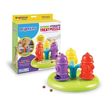 Brightkins Spinning Hydrants Feeder, Multicolored, 4 Pieces (LER9367)