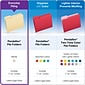 Pendaflex Essentials File Folders, 1/3-Cut Tab, Letter Size, Manila, 100/Box (752 1/3)