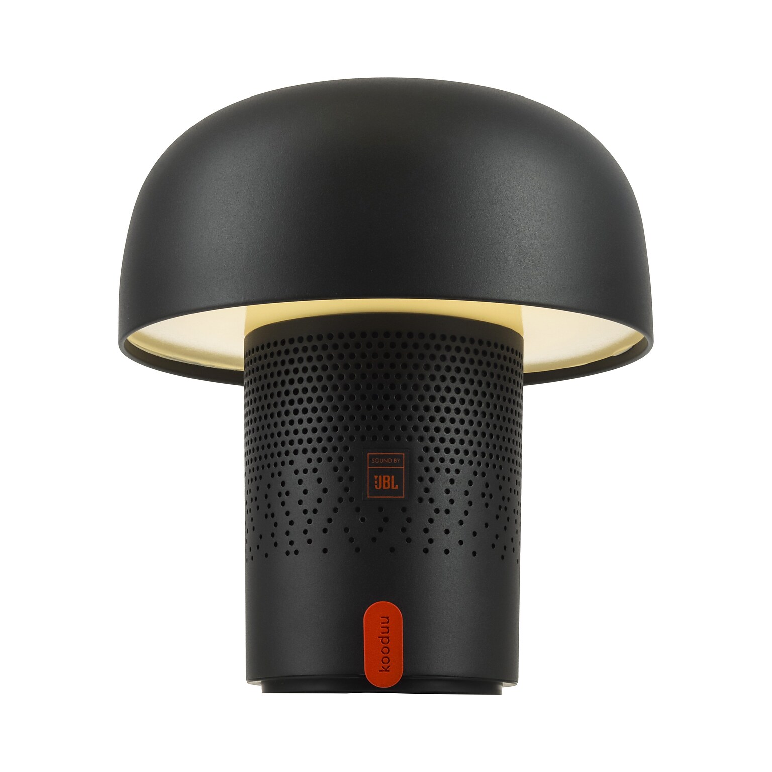Kooduu Sensa Play 8.5 LED Speaker Lamp with USB Port, Black (1203-01)