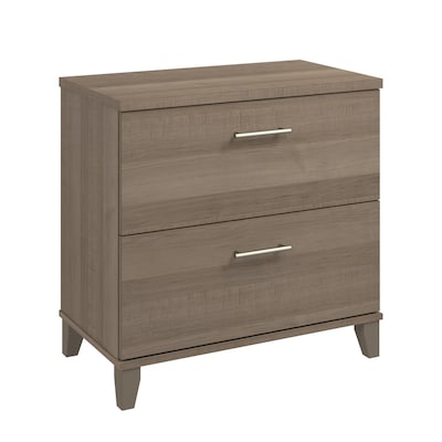 Bush Furniture Somerset Lateral File Cabinet, Ash Gray (WC81680)