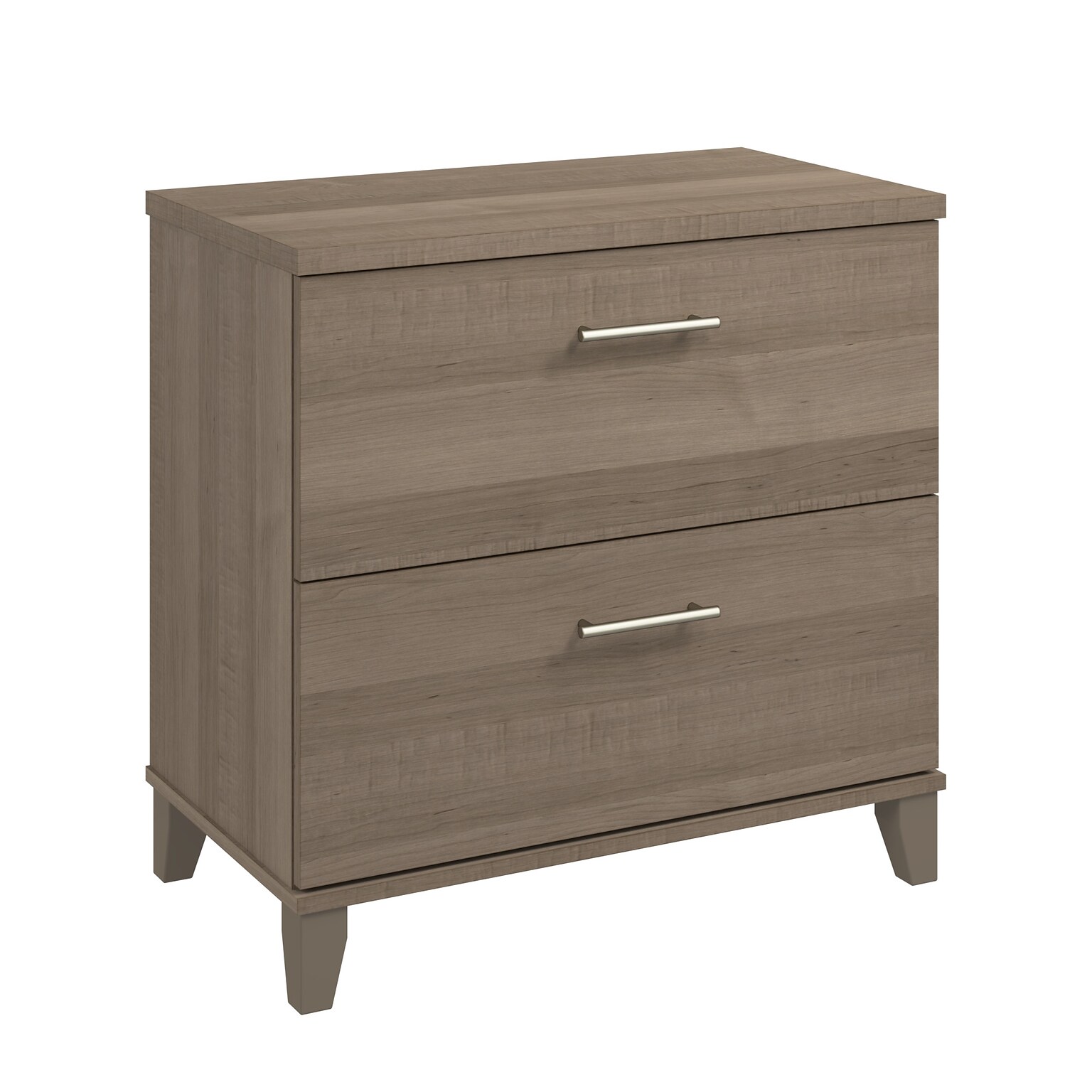Bush Furniture Somerset Lateral File Cabinet, Ash Gray (WC81680)