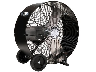 TPI Corporation PBX 30 Floor Fan, 2-Speed, Black (08211002)