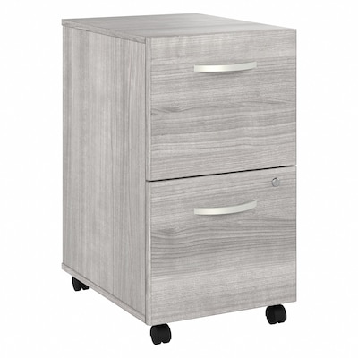 Bush Business Furniture Studio A 2-Drawer Mobile Vertical File Cabinet, Letter/Legal Size, Lockable,