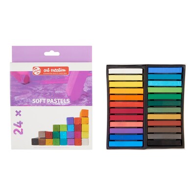 Talens Art Creation Soft Pastel Set, Assorted Colors, 24/Set (TLN9029024M)