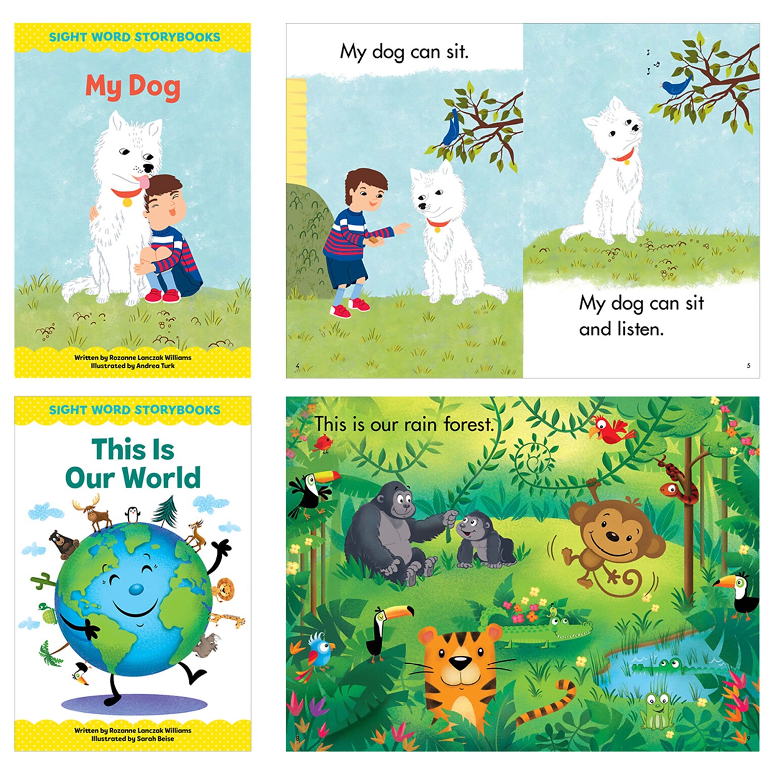 Creative Teaching Sight Word Storybooks Picture Book Set 2, 6 Books/Set (CTP23602)