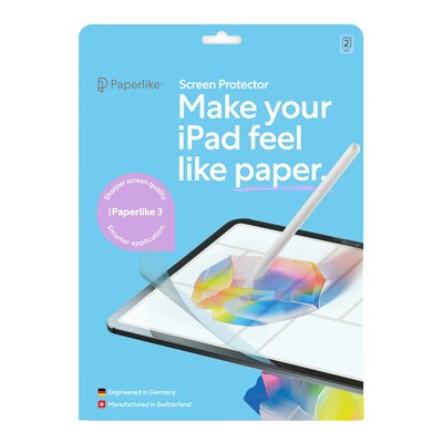 Paperlike 3 Scratch-Resistant PET Screen Protector for iPad Air 11, 2/Pack (PL3-10-24)