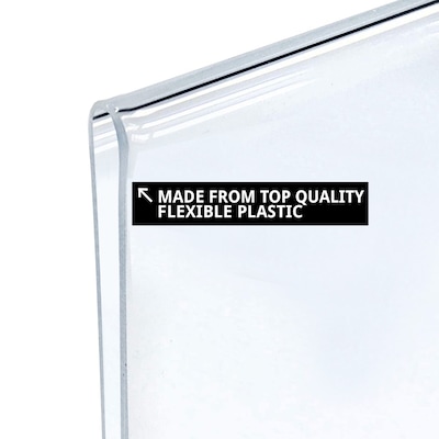 Azar Document Holder, Desktop/Countertop, Bottom Loading Plastic, 3/Pack (152430-3PK)