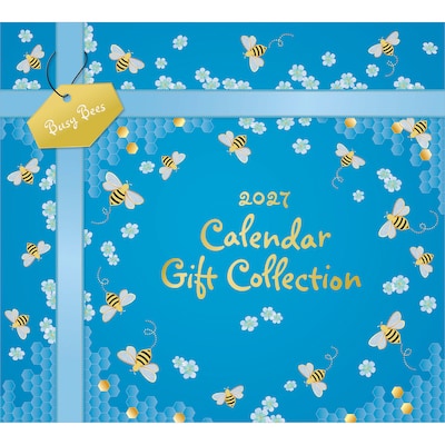 2027 BrownTrout Busy Bees 14.25 x 13 Monthly Calendar, Assorted Colors (9798330716166)