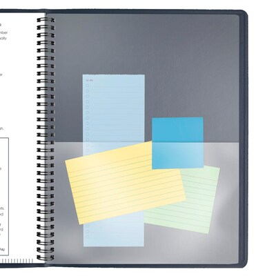 2026 AT-A-GLANCE 8.25" x 11" Weekly Appointment Book Planner, Faux Leather Cover, Navy (70-950-20-26)