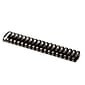 Fellowes Plastic Binding Combs, Oval, Black, 2", 500 Sheets, 40/Pack (52369)