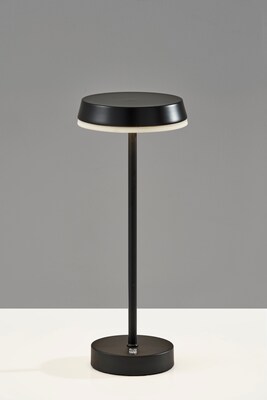 Adesso Tommy LED Table Lamp, Black (2600-01)