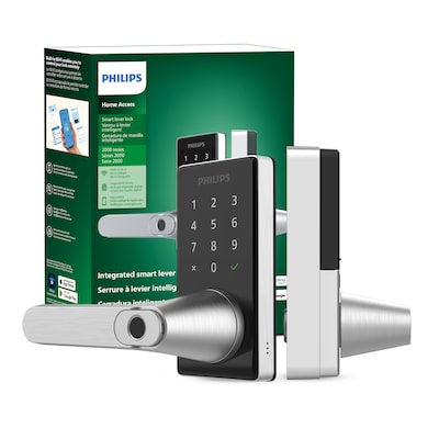 Philips Wi-Fi Smart Deadbolt Lock/Lever All in One Combo with Fingerprint Reader