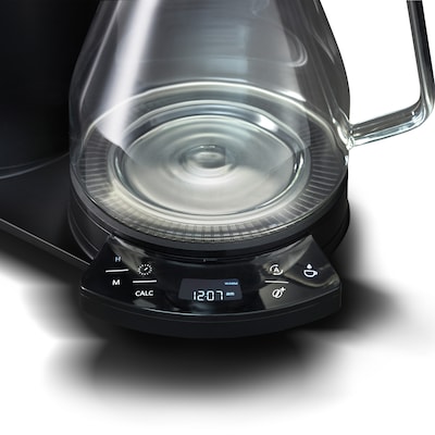 Melitta Vision Luxe 12-Cups Automatic Drip Coffee Maker, Matte Black (MCM002WULBK1)