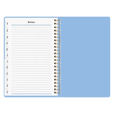 2027 Staples 5" x 8" Weekly & Monthly Planner, Eternal Blue (ST63612-27)