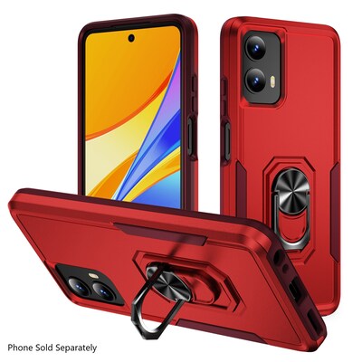 SaharaCase Raider Series ArmorPro Case for Motorola G 5G (2024), Viper Red (CP00568)