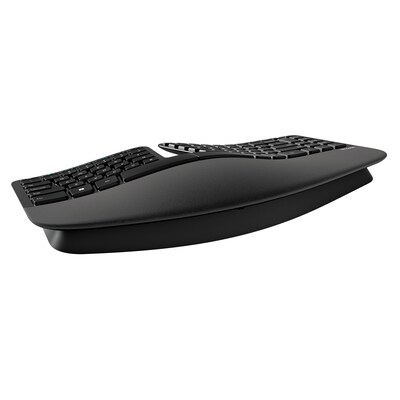 Incase Sculpt Ergonomic Designed by Microsoft Wireless Keyboard, Black (5KV-00001)