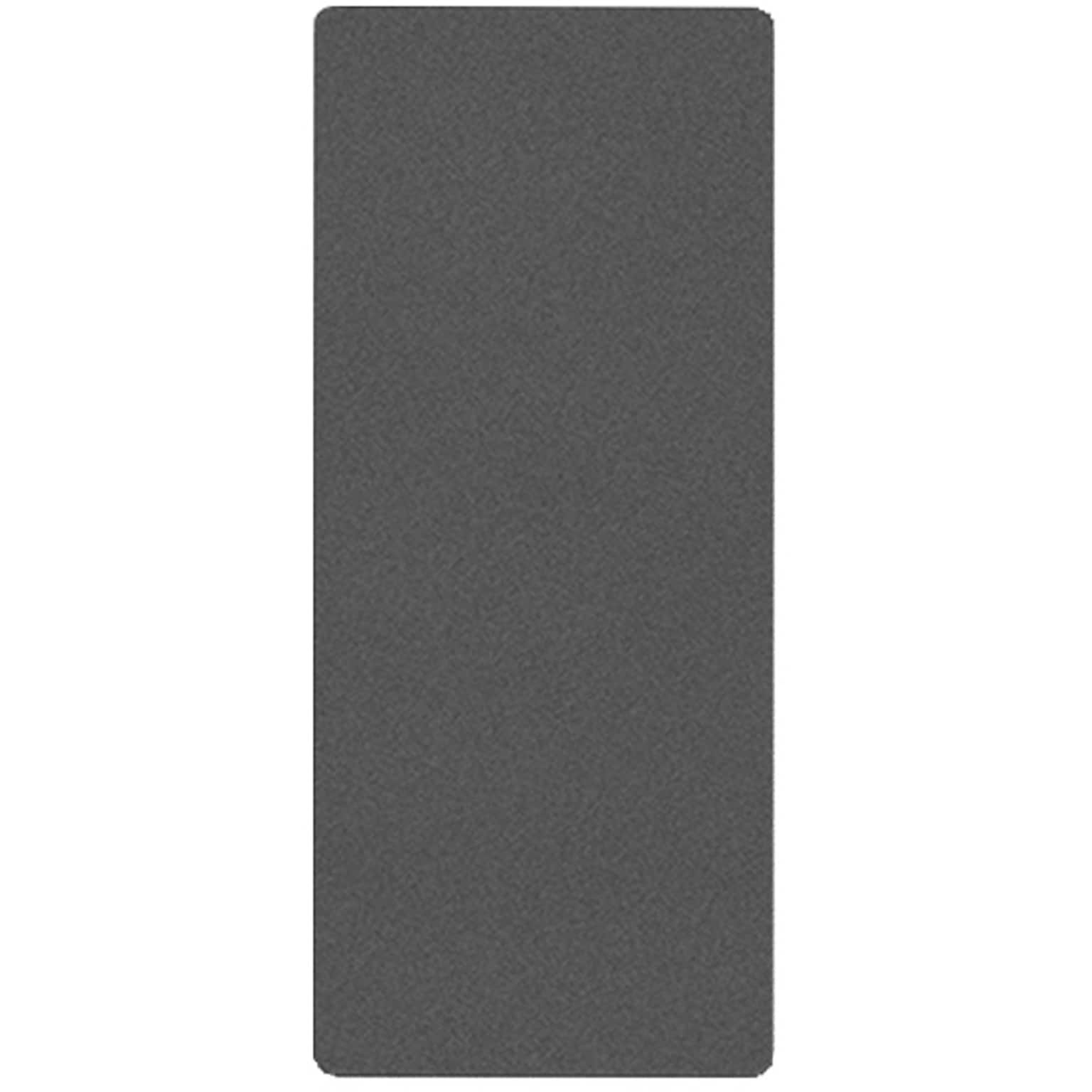Lorell Do-it-Yourself 36 H x 15 W Frameless Corkboard, Gray Aluminum Frame (LLR18325)