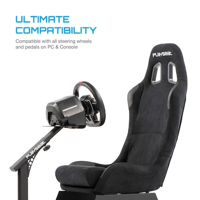 Playseat Evolution Alcantara Racing Simulator Cockpit, Black (REM.00008)