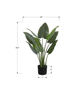 Monarch Specialties Inc. 37" Artificial Aureum Tree in Pot (I 9509)