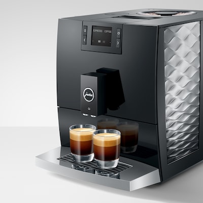 Jura C3 2-Cups Coffee & Espresso Machine Combination, Piano Black (15711)