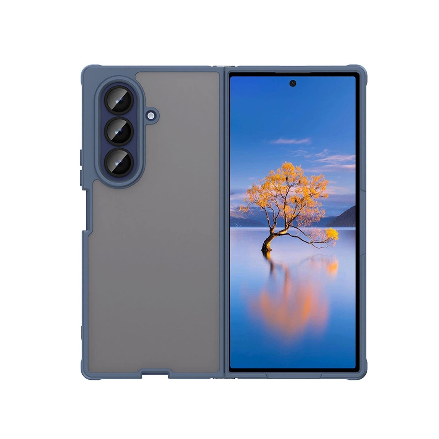 SaharaCase Venture Series Slim Case for Galaxy Z Fold7, Night Sky Blue (CP00875)