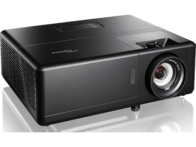 Optoma Wireless DLP Smart 4K UHD Laser Projector, Black (UHZ55)