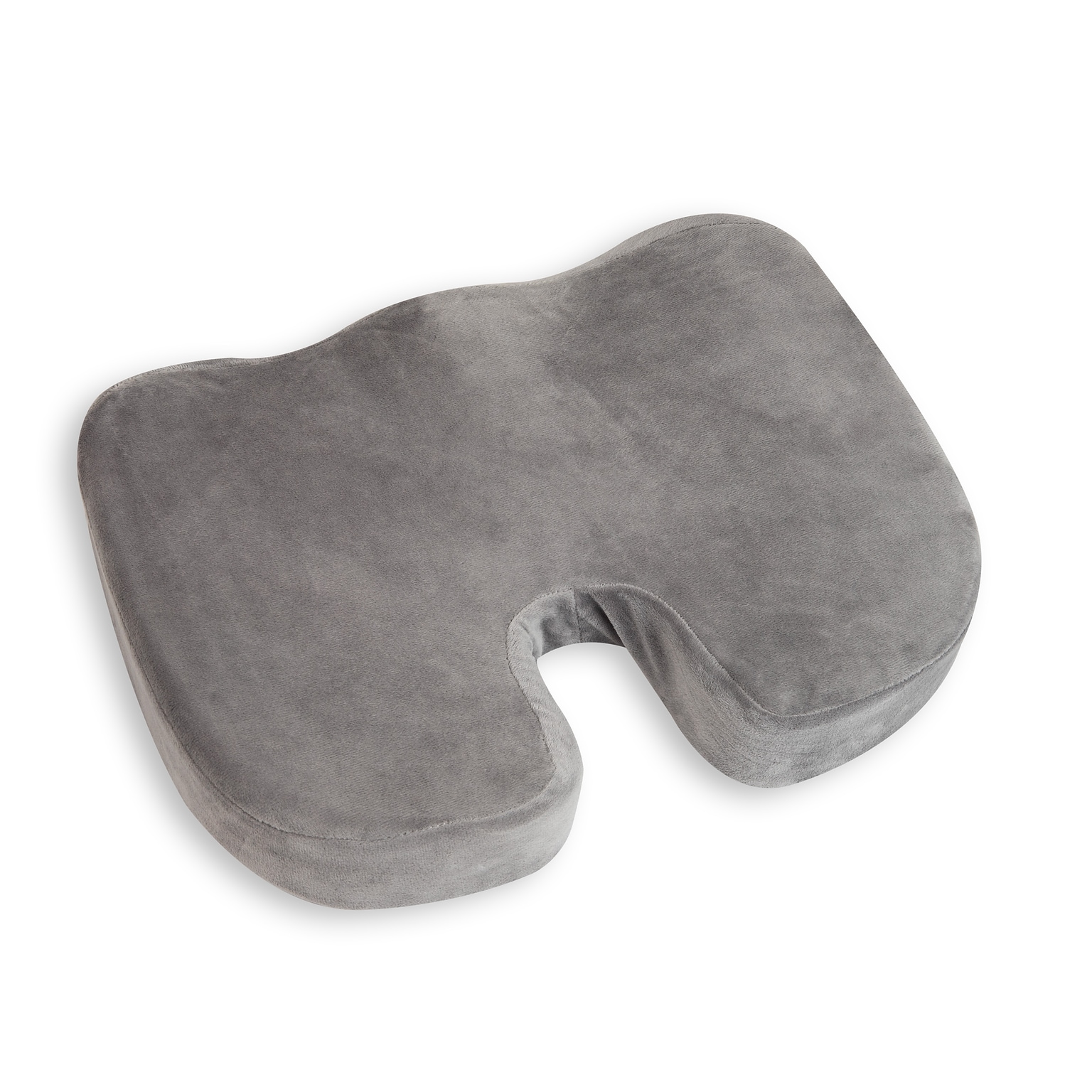 Mind Reader Memory Foam Office Chair Ergonomic Orthopedic Cushion, Gray (SEACUSH-GRY)