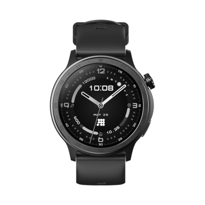 Cubitt AURA 2 Smartwatch, Phone-Connected GPS, 1.43in,. Obsidian Black (CT-AURA2-1)