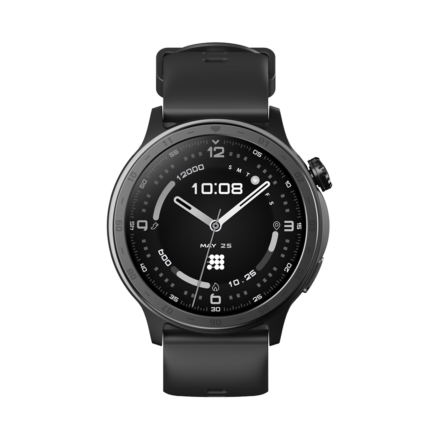 Cubitt AURA 2 Smartwatch, Phone-Connected GPS, 1.43in,. Obsidian Black (CT-AURA2-1)