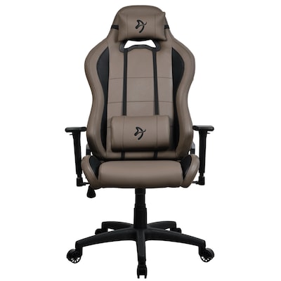 Arozzi Torretta SoftPU Faux Leather Ergonomic Racing Gaming Chair, Brown (TORRETTA-SPU-BWN)
