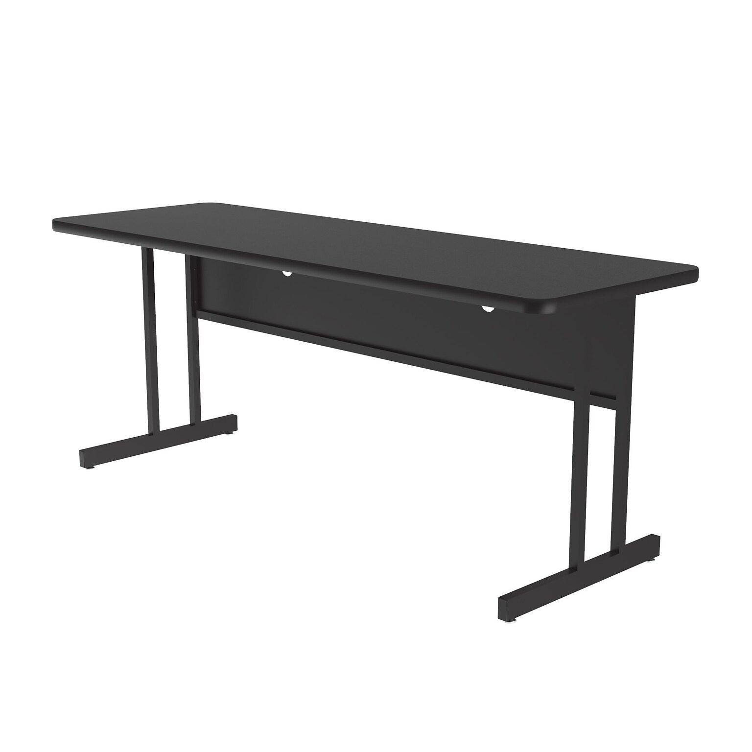 Correll Training Room Table, 72x24, Black Granite (WS2472TF-07)