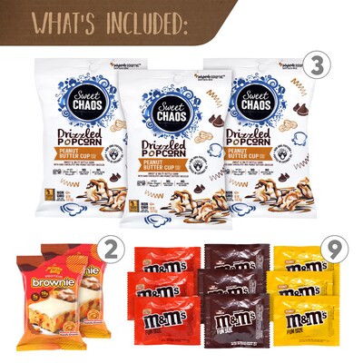 Snack Box Pros Peanut Butter & Chocolate Dessert Mix, 24/Box (700-00193)