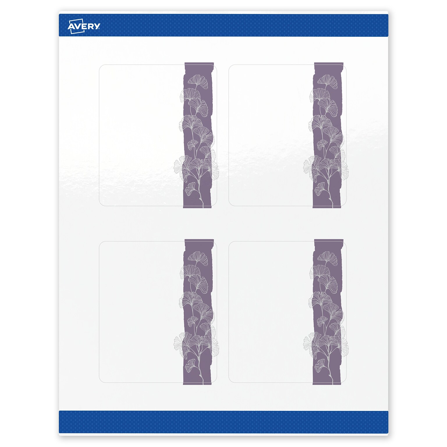 Avery Laser/Inkjet Rectangle Multipurpose Labels, 4 x 3-1/3, White, 40/Pack (S00-F4P)