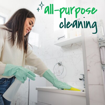 Scotch-Brite Dobie All-Purpose Non-Scratch Scouring Pad, Yellow, 3/Pack (723-2F)